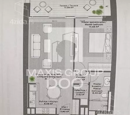 Dvosoban stan | 4zida