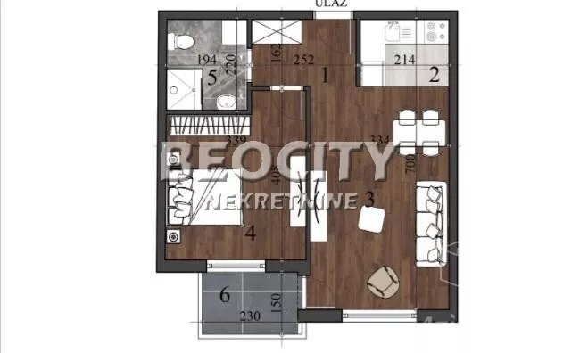 Dvosoban stan | 4zida