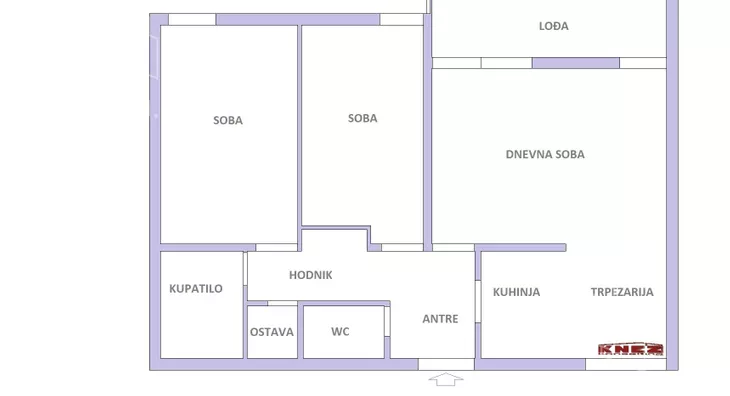 Trosoban stan | 4zida