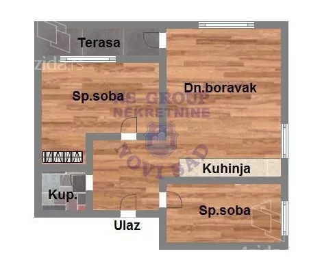 Dvoiposoban stan | 4zida