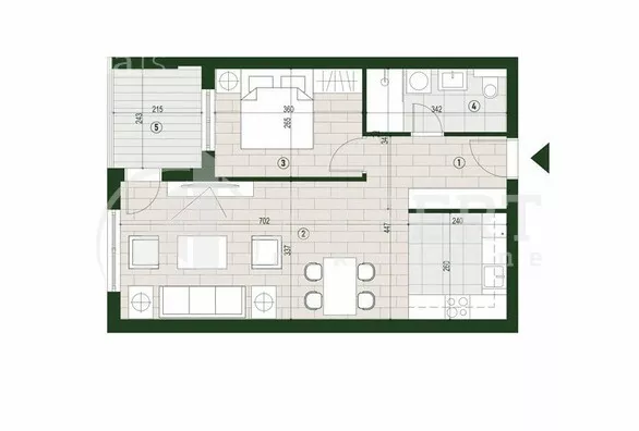 Dvosoban stan | 4zida