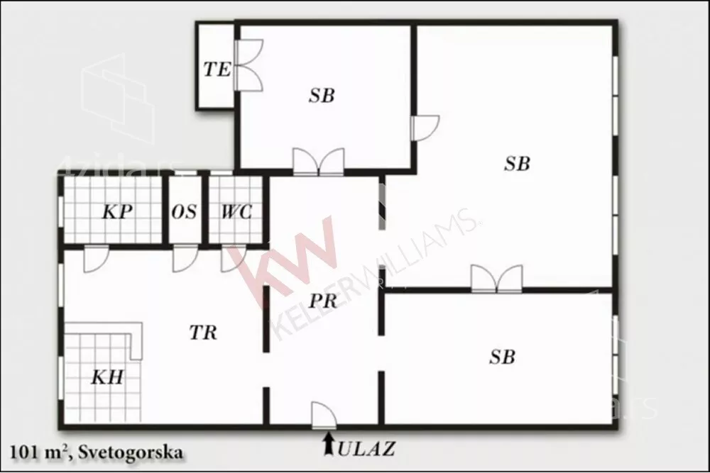 Trosoban stan | 4zida