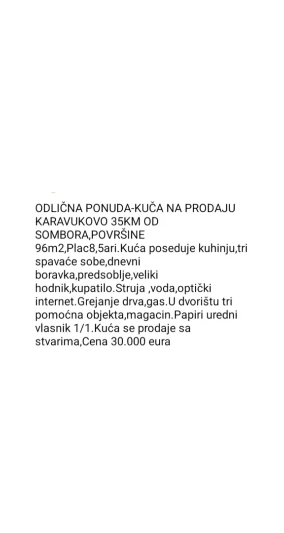 1-etažna kuća | 4zida