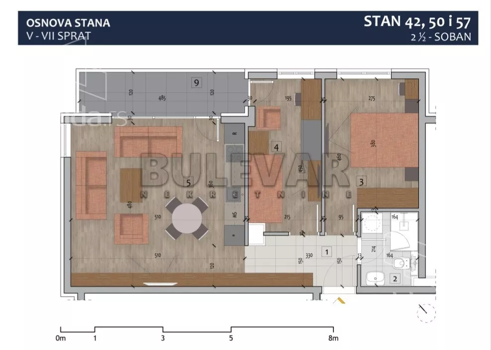 Dvoiposoban stan | 4zida