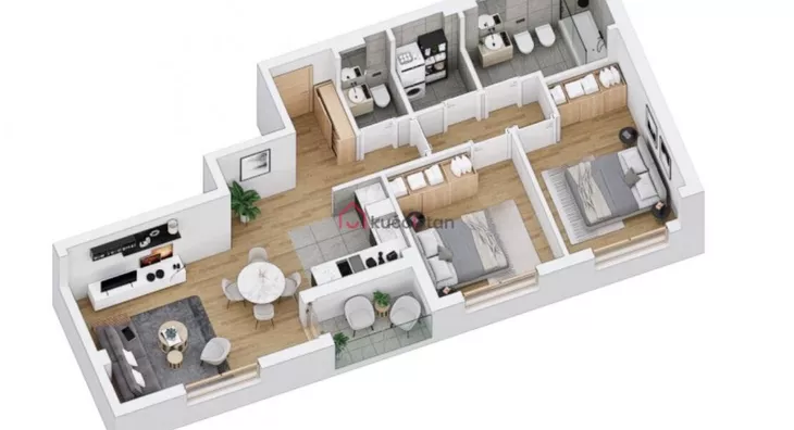 Trosoban stan | 4zida