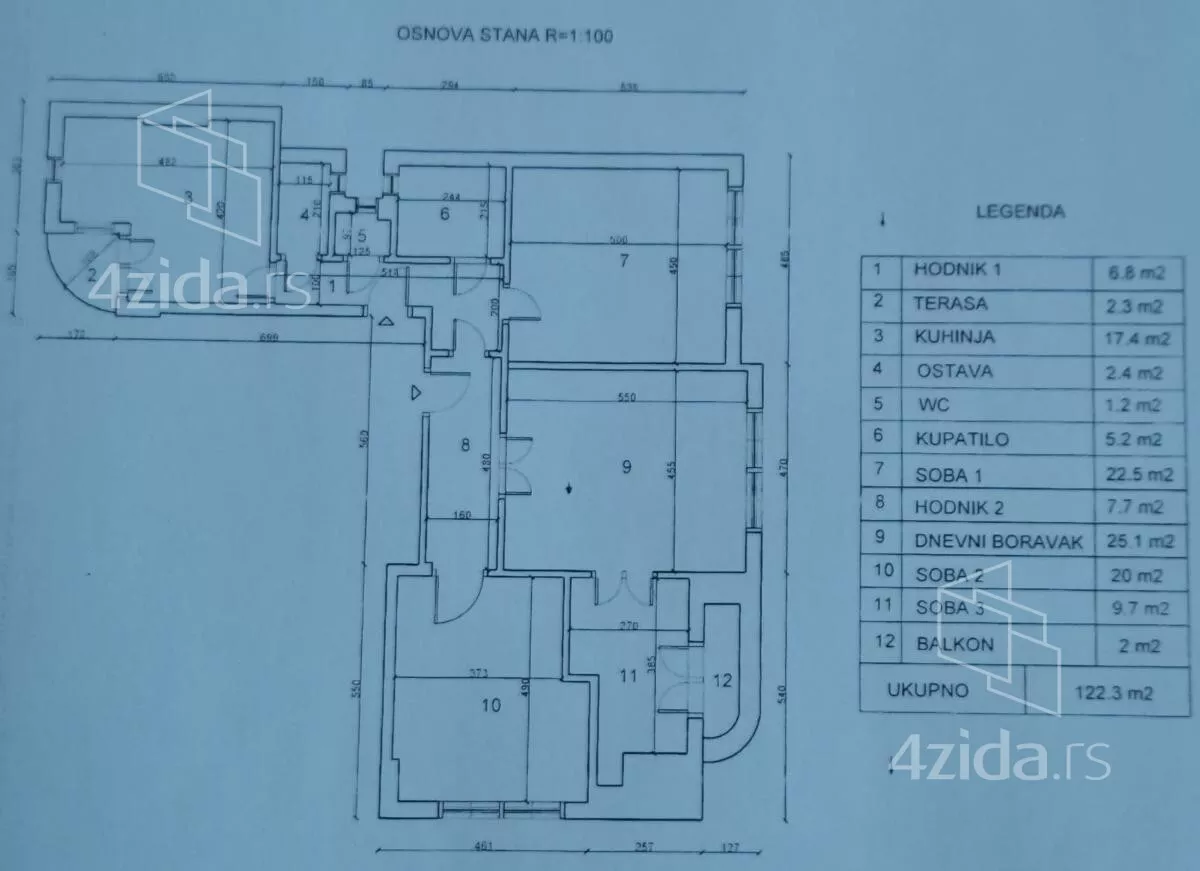 Troiposoban stan | 4zida