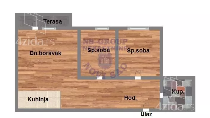 Trosoban stan | 4zida