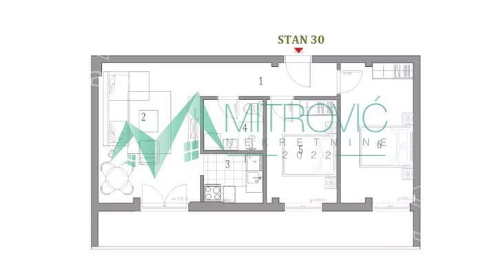 Trosoban stan | 4zida