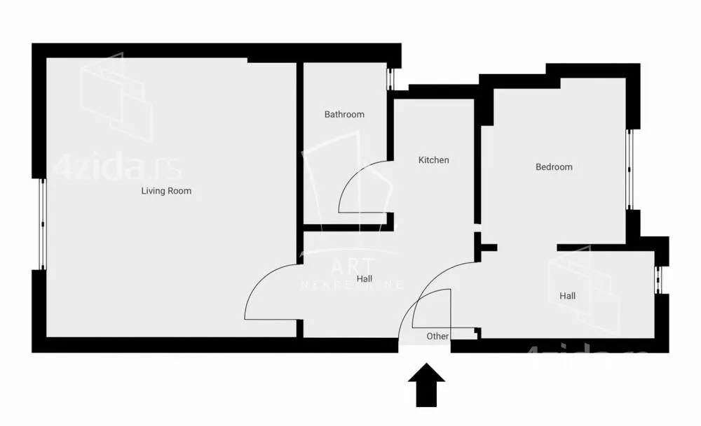 Jednoiposoban stan | 4zida