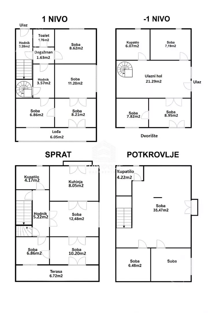 3-etažna kuća | 4zida