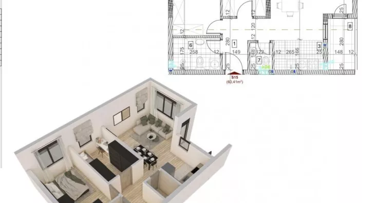 Trosoban stan | 4zida