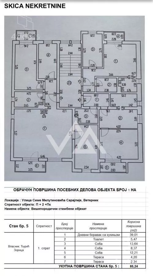 Troiposoban stan | 4zida