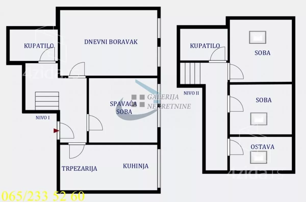 Troiposoban stan | 4zida