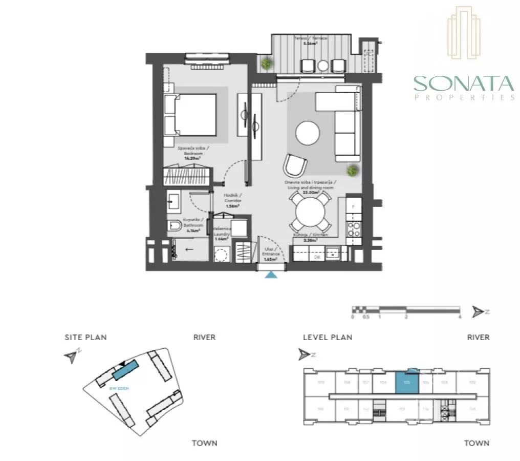 Dvosoban stan | 4zida