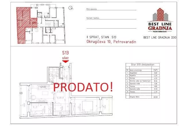 Dvoiposoban stan | 4zida