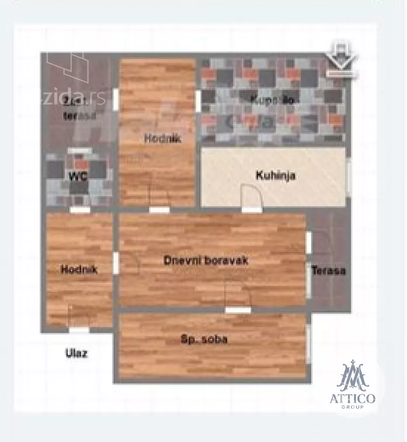 Dvosoban stan | 4zida