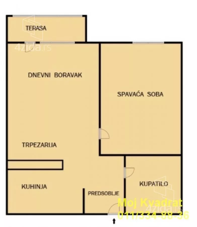 Dvosoban stan | 4zida