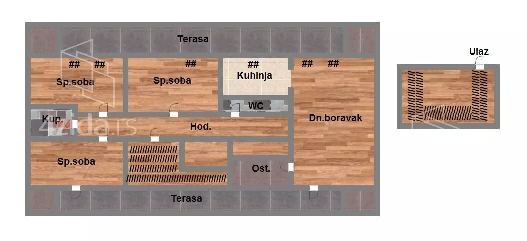 Četvorosoban stan | 4zida