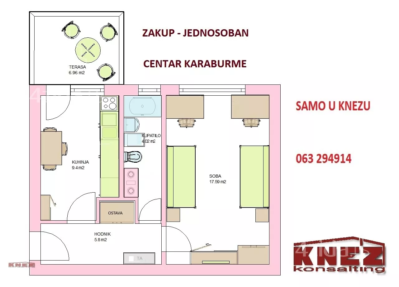 Jednosoban stan | 4zida