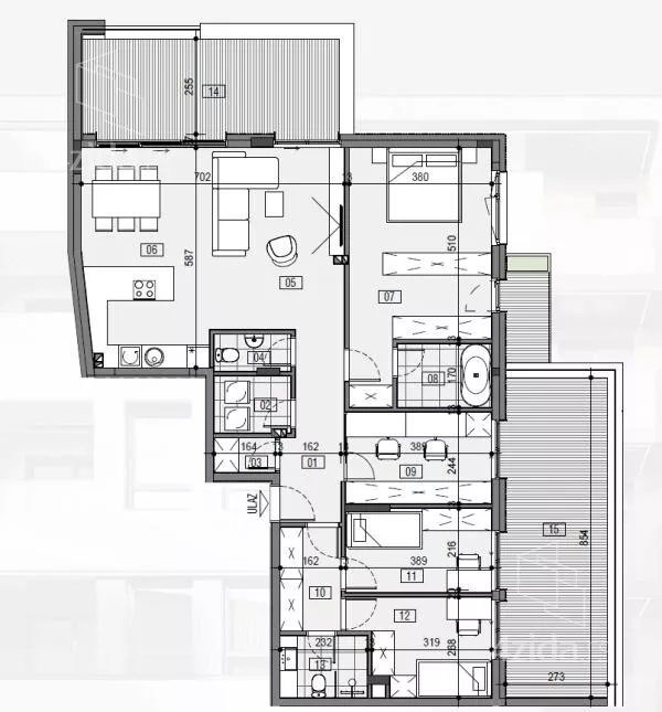 Petosoban stan | 4zida