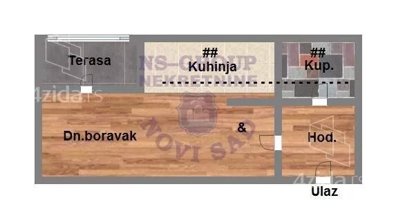 Garsonjera | 4zida