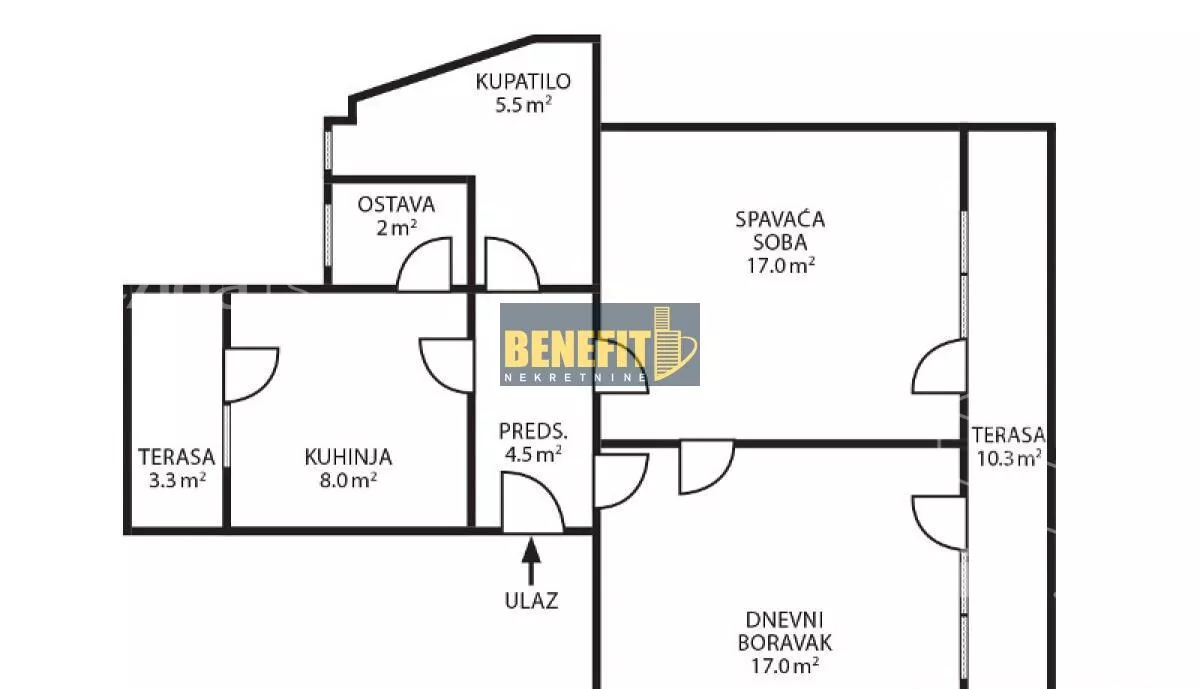 Dvosoban stan | 4zida