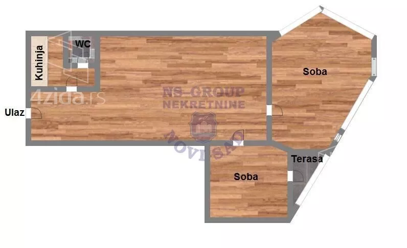 Trosoban stan | 4zida