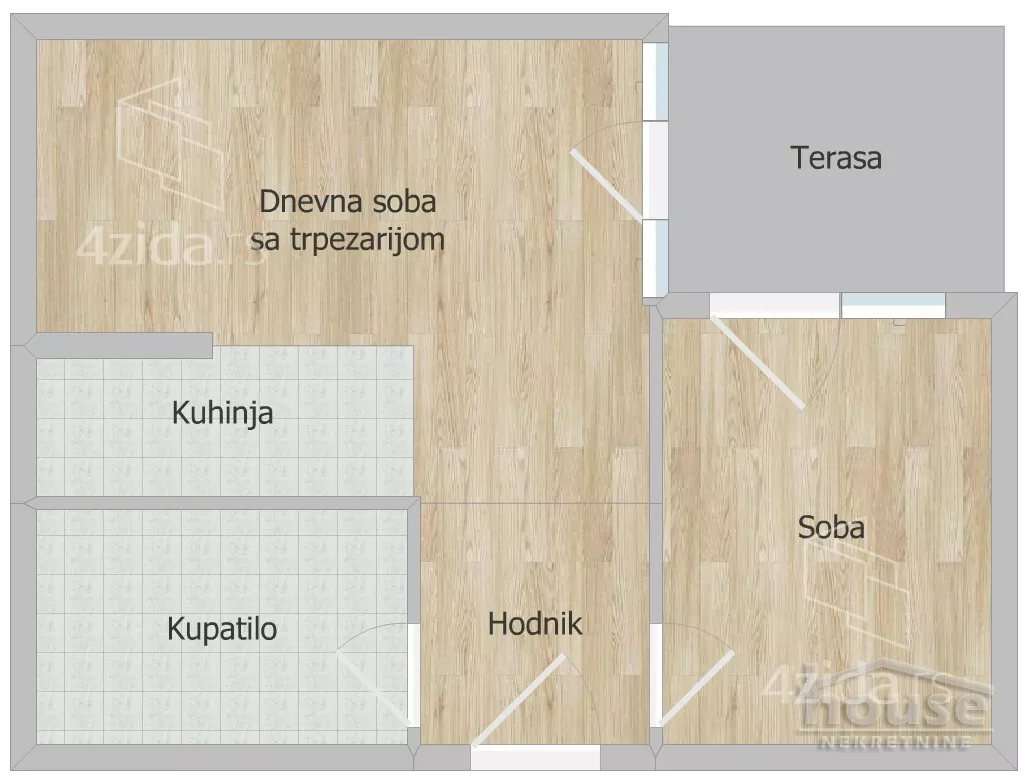Dvosoban stan | 4zida