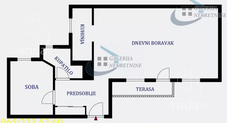 Dvosoban stan | 4zida