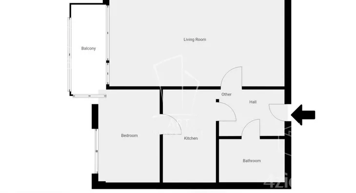 Jednoiposoban stan | 4zida