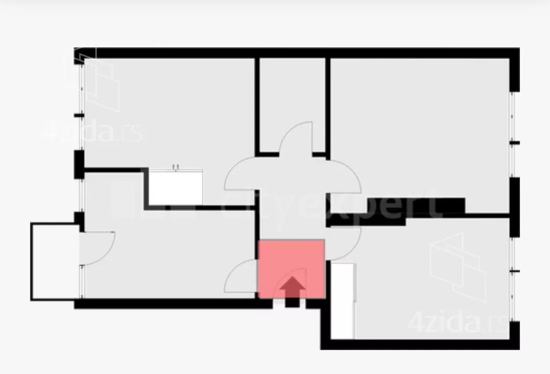 Trosoban stan | 4zida