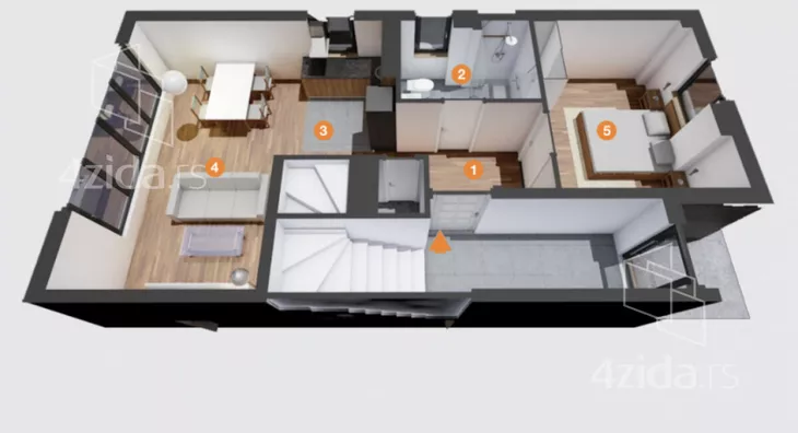 Dvosoban stan | 4zida