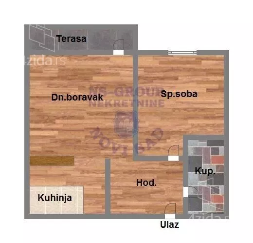 Dvosoban stan | 4zida