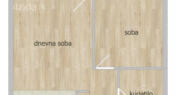 Dvosoban stan | 4zida
