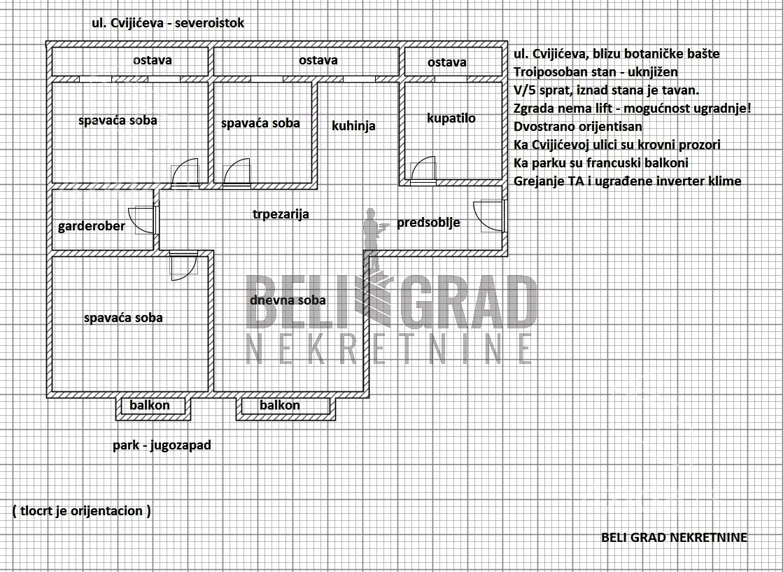 Troiposoban stan | 4zida