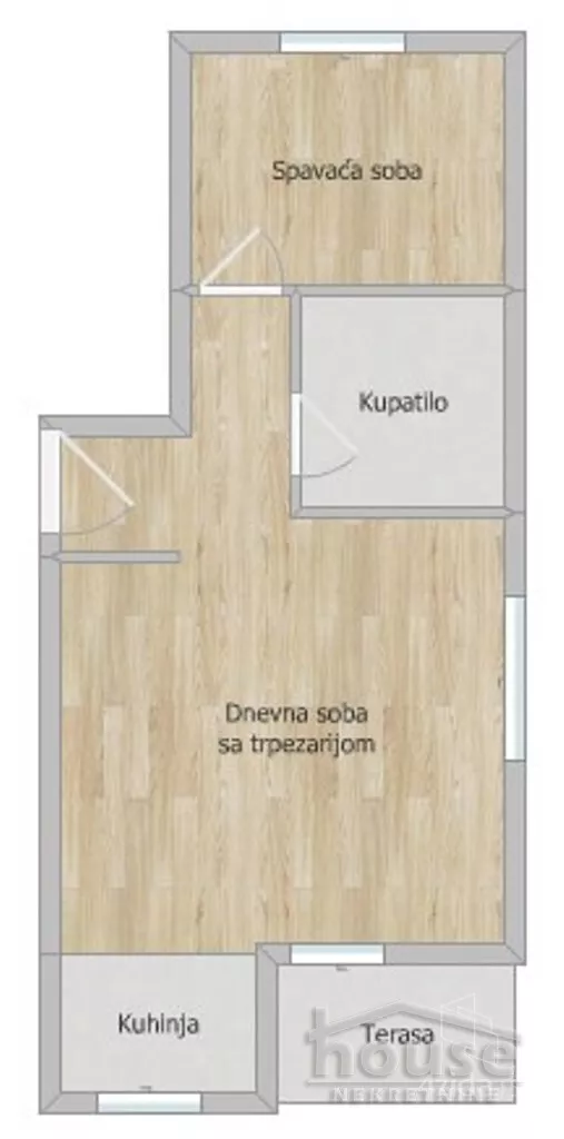 Jednoiposoban stan | 4zida