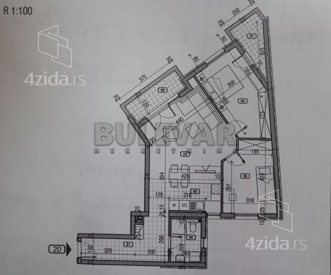 Trosoban stan | 4zida