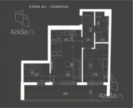 Trosoban stan | 4zida