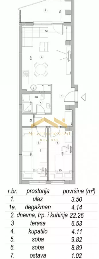 Trosoban stan | 4zida