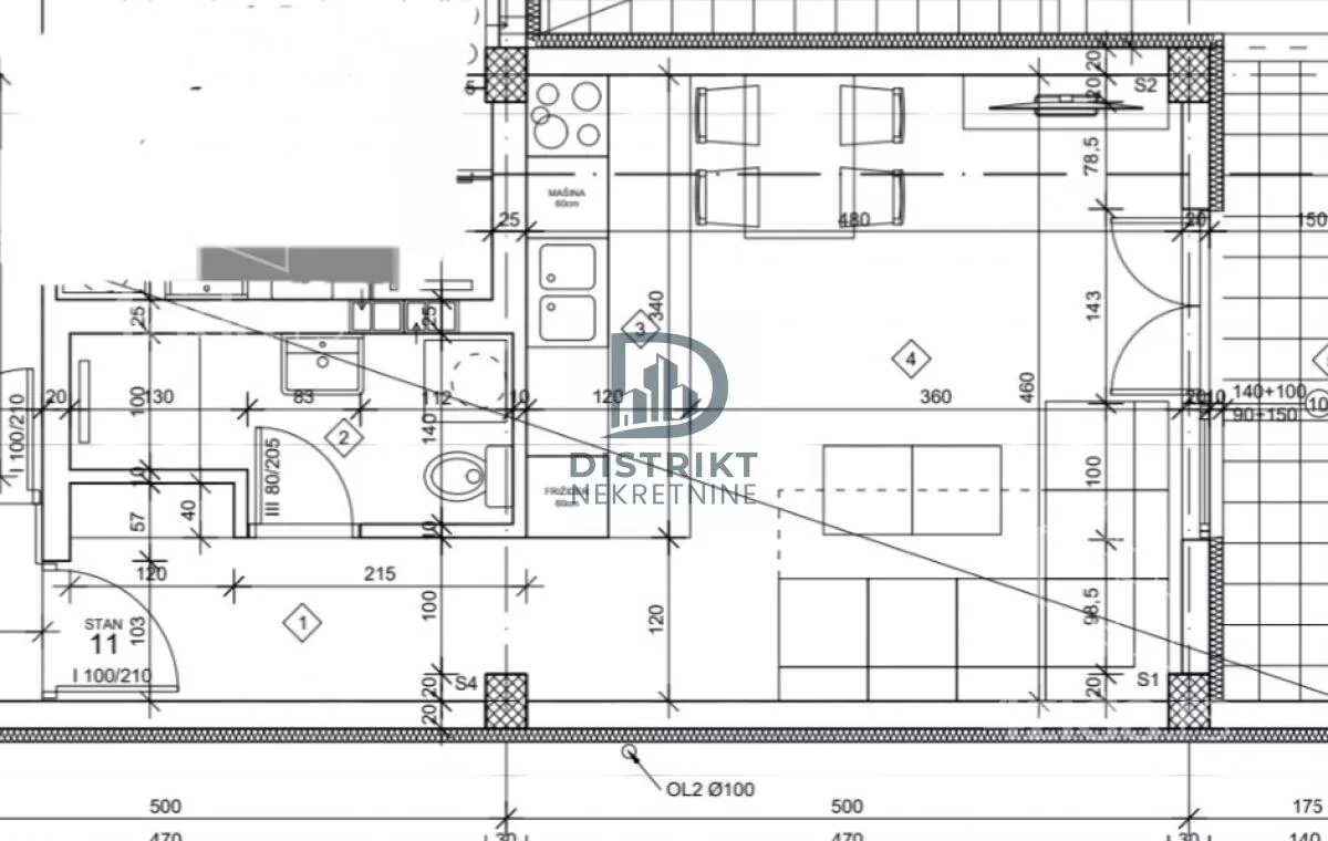 Jednosoban stan | 4zida