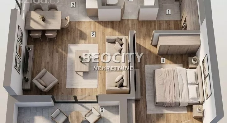 Jednoiposoban stan | 4zida