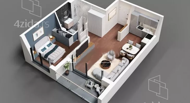 Dvosoban stan | 4zida