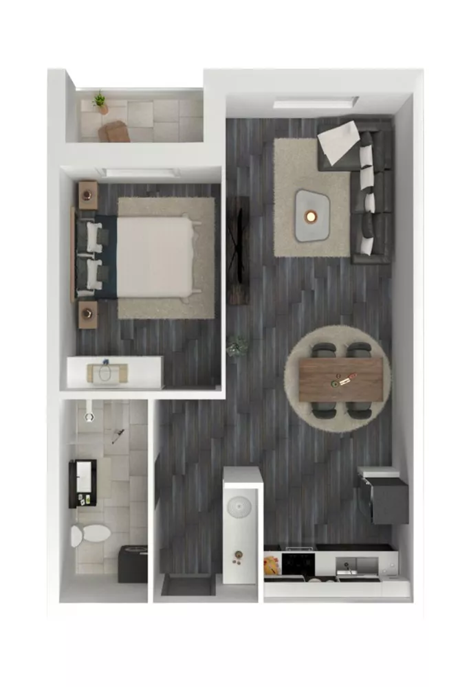 Jednoiposoban stan | 4zida