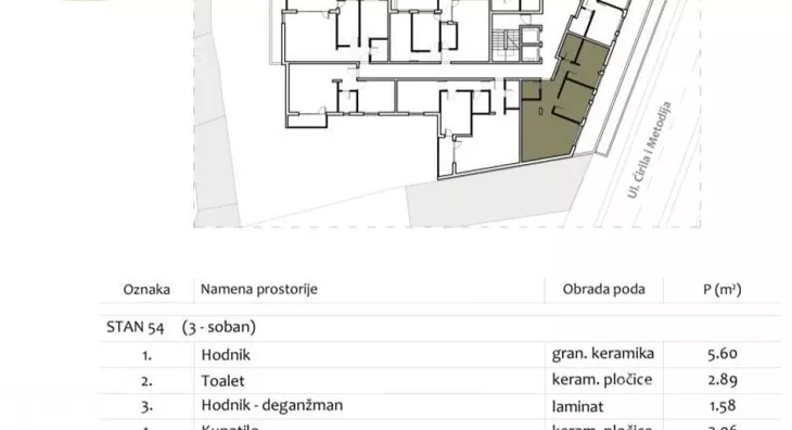 Trosoban stan | 4zida