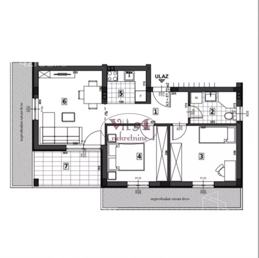Trosoban stan | 4zida