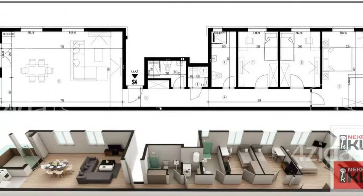 Četvorosoban stan | 4zida