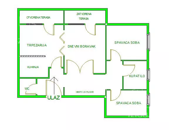 Trosoban stan | 4zida