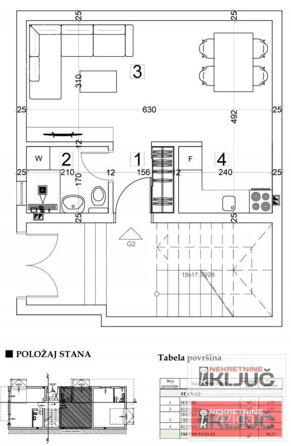 Garsonjera | 4zida