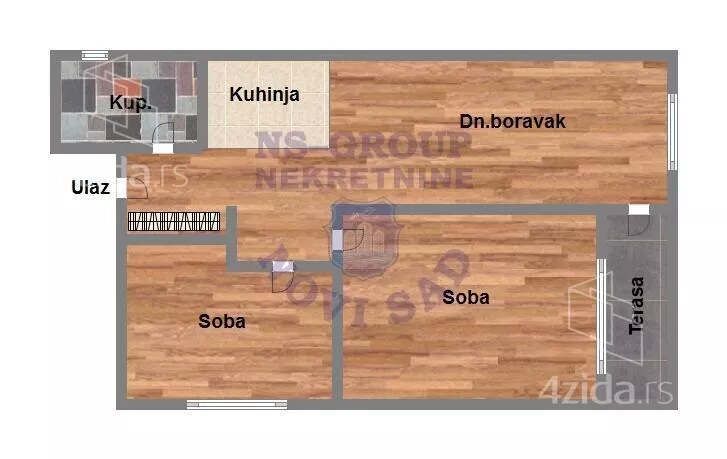 Trosoban stan | 4zida