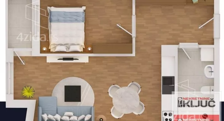 Dvosoban stan | 4zida